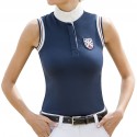 EQUI-THEME Polo de Concours Equitation EQUIT’M E.L. - sans manches